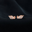 Sparkanite Jewels-Moissanite Contemporary Stud Earrings