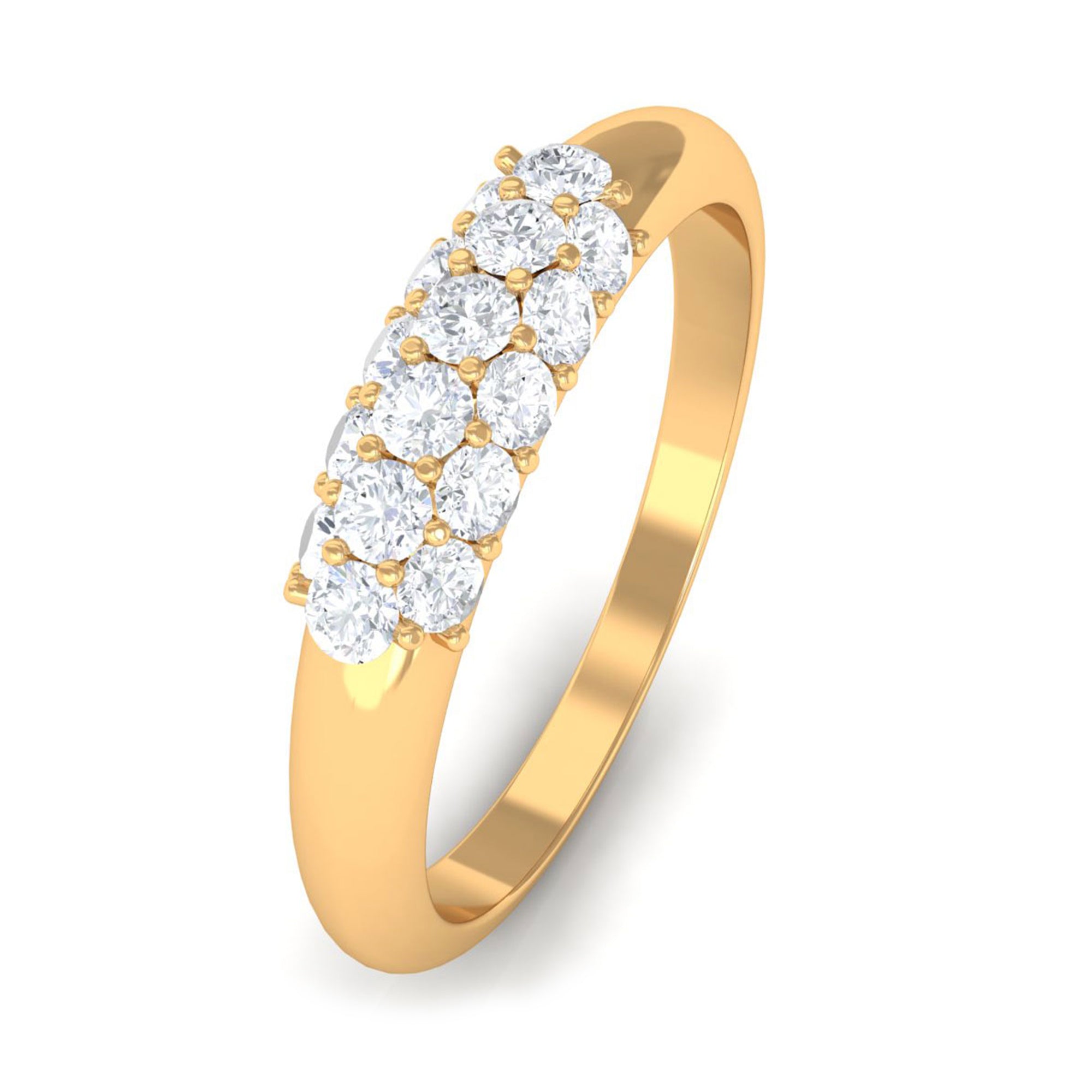 Sparkanite Jewels-Certified Moissanite Promise Ring