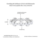 Sparkanite Jewels-Certified Moissanite Designer Eternity Ring