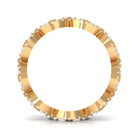 Sparkanite Jewels-Vintage Inspired Full Eternity Ring with Certified Moissanite