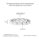 Sparkanite Jewels-Certified Moissanite Statement Eternity Ring